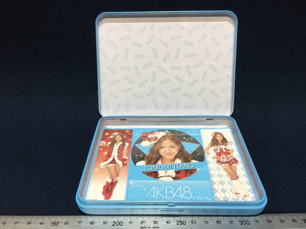 Amazon.co.jp: AKB48 板野友美 50番 AKS 缶ケース カンペン スチール缶